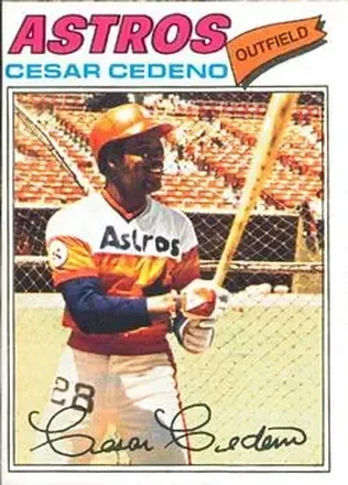 1977 O-Pee-Chee #131 Cesar Cedeno