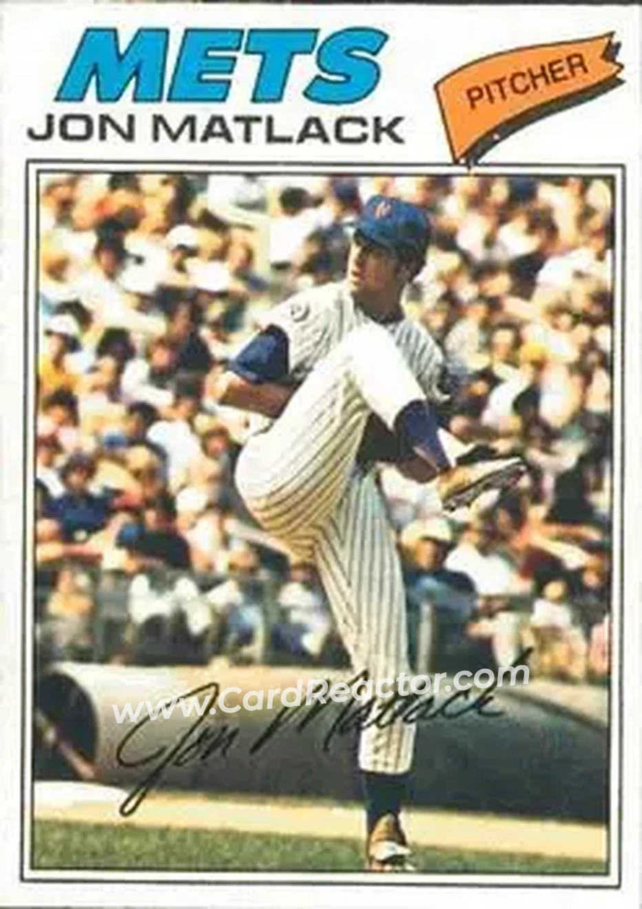 Front of Jon Matlack