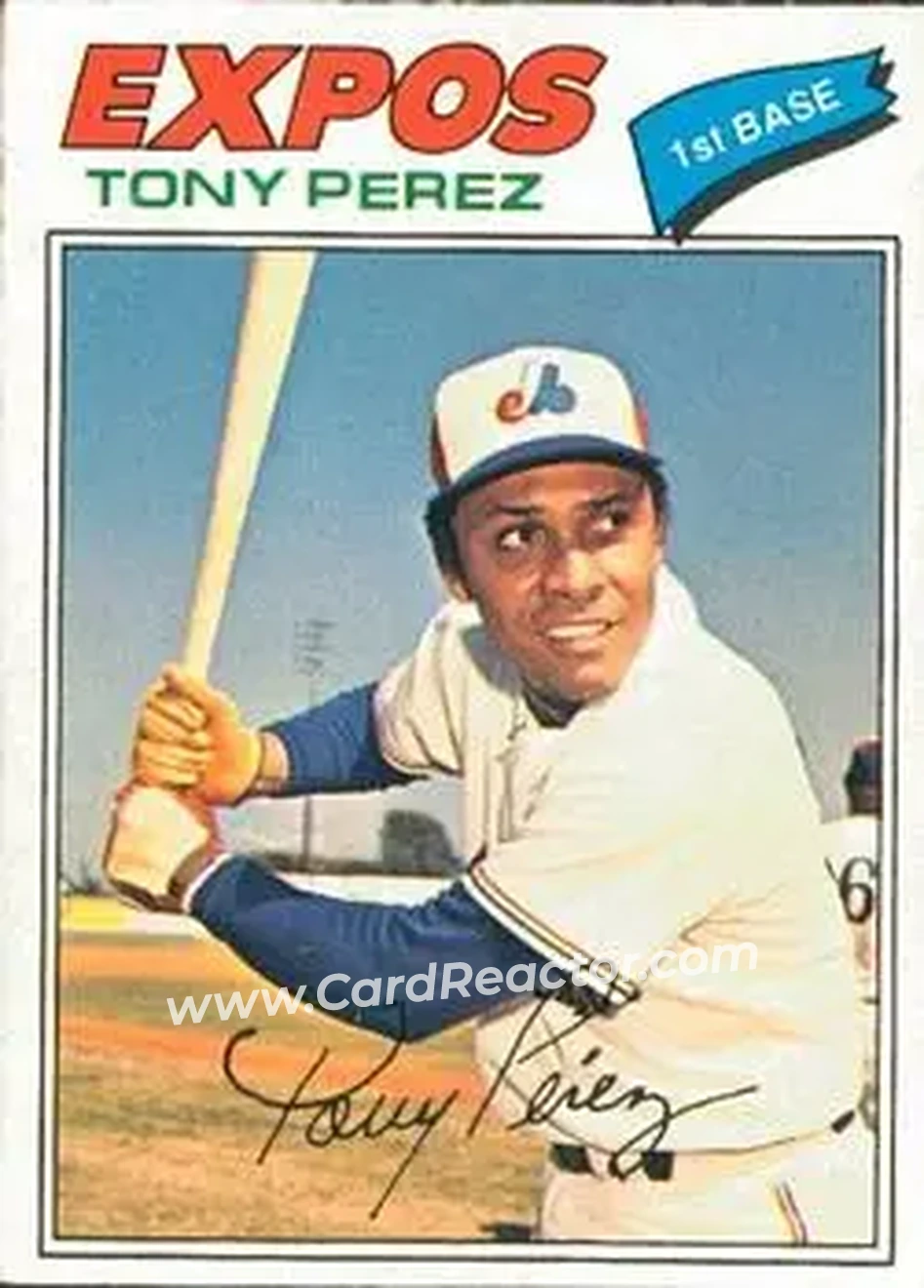 Front of Tony Pérez