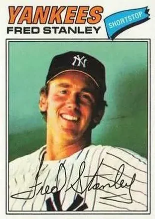 1977 Topps #123 Fred Stanley