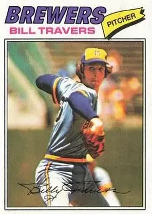 1977 Topps #125 Bill Travers