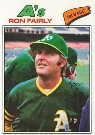 1977 Topps #127 Ron Fairly