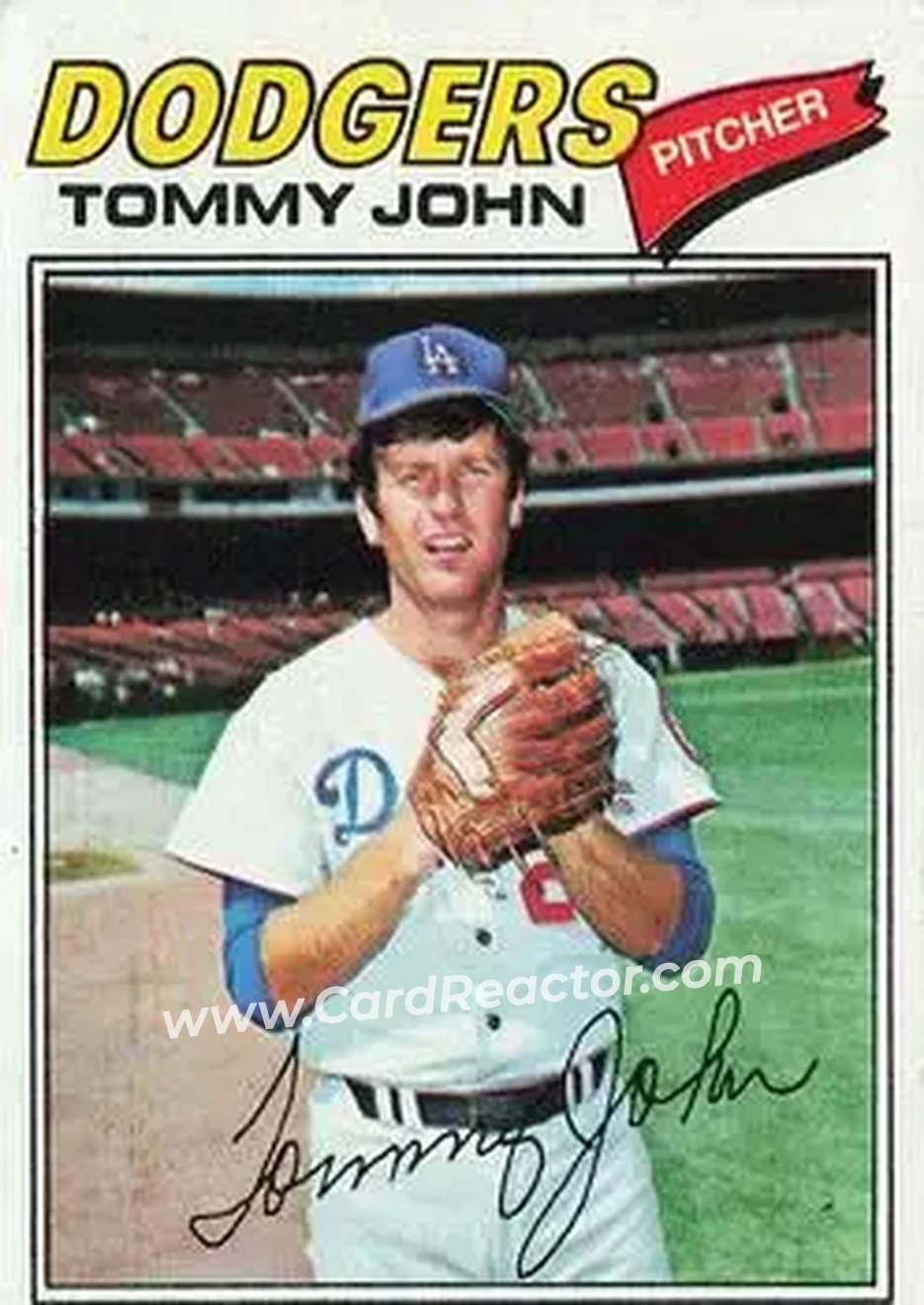 Front of Tommy John