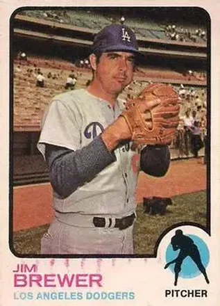 1973 O-Pee-Chee #126 Jim Brewer