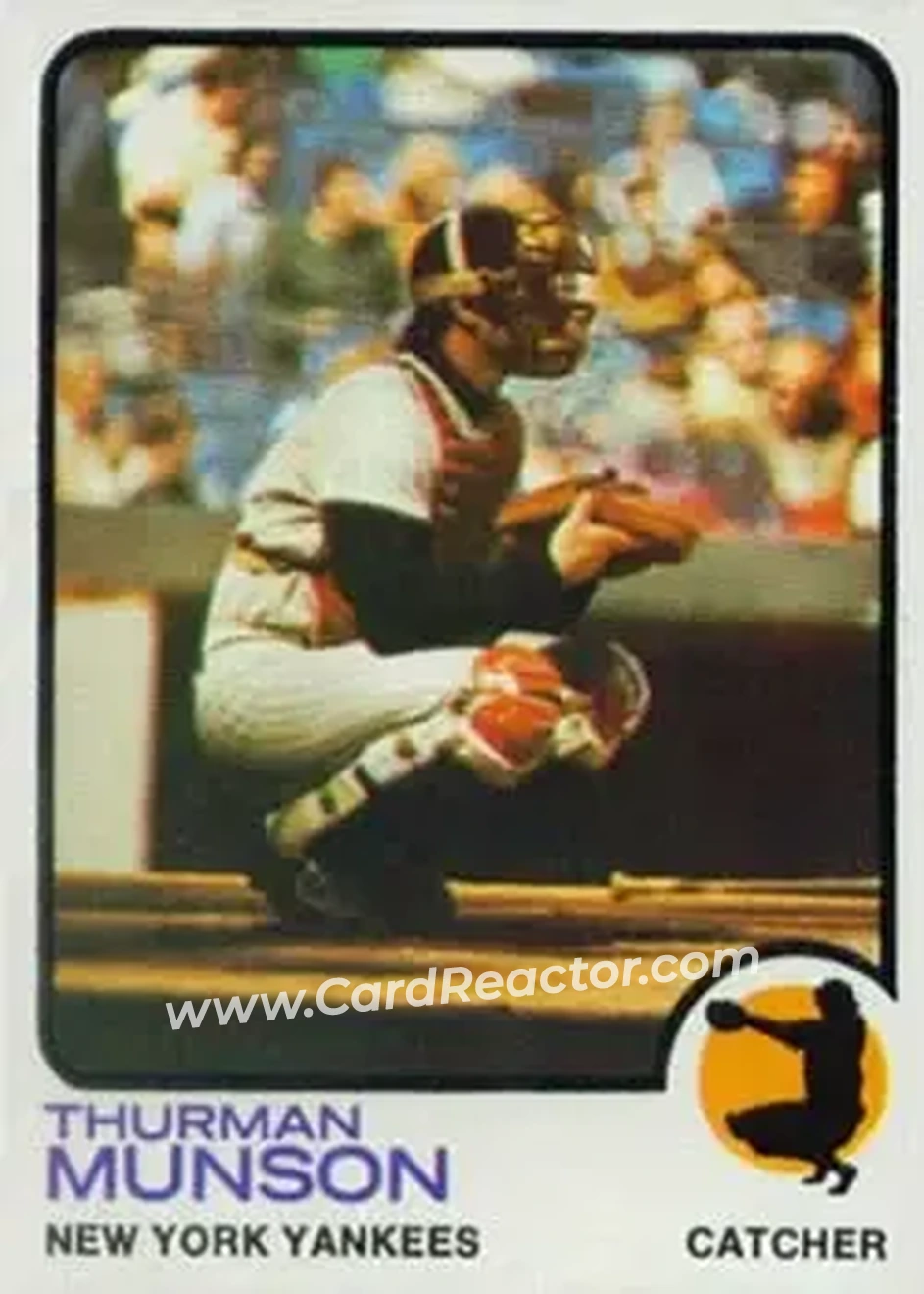 Front of Thurman Munson