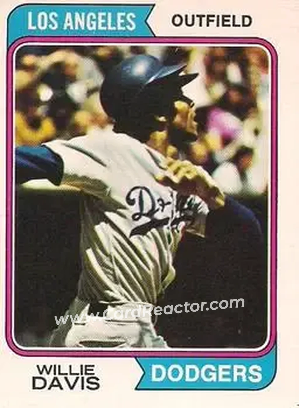 Front of Willie Davis