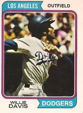 1974 O-Pee-Chee #165 Willie Davis