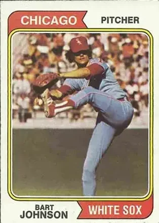 1974 Topps #147 Bart Johnson