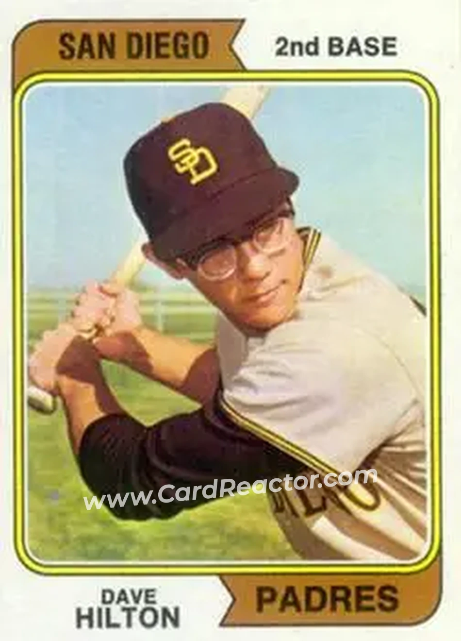 Front of Dave Hilton