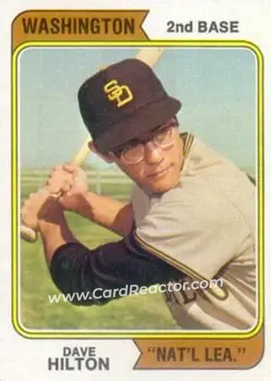 Front of Dave Hilton