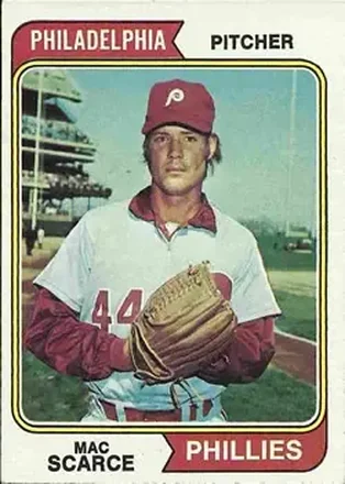 1974 Topps #149 Mac Scarce
