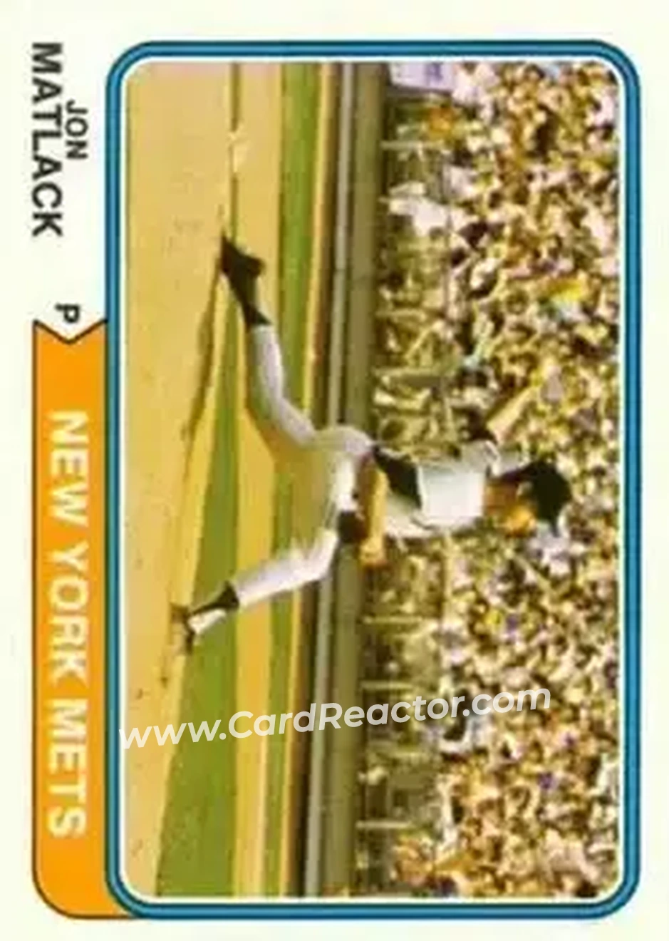 Front of Jon Matlack