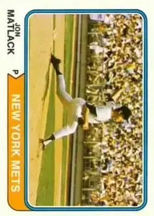 1974 Topps #153 Jon Matlack