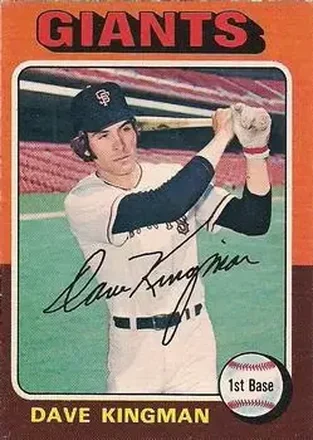 1975 O-Pee-Chee #156 Dave Kingman