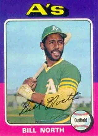 1975 Topps #121 Bill North