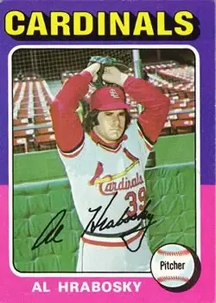 1975 Topps #122 Al Hrabosky