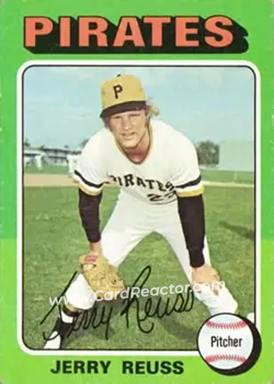 Front of Jerry Reuss