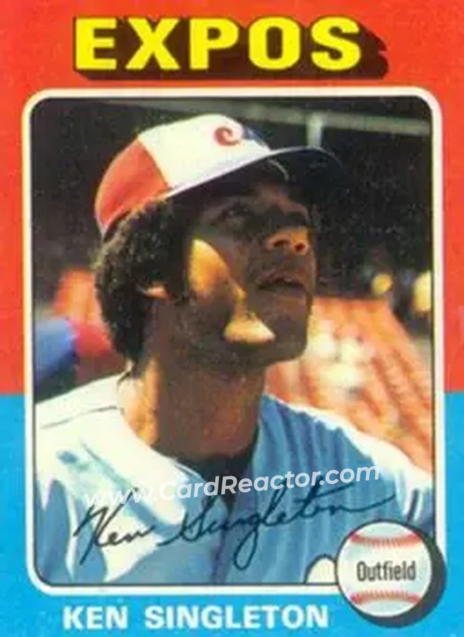 Front of Ken Singleton