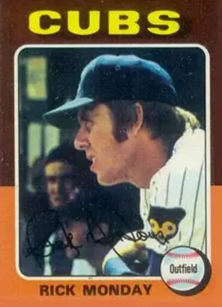 1975 Topps #129 Rick Monday