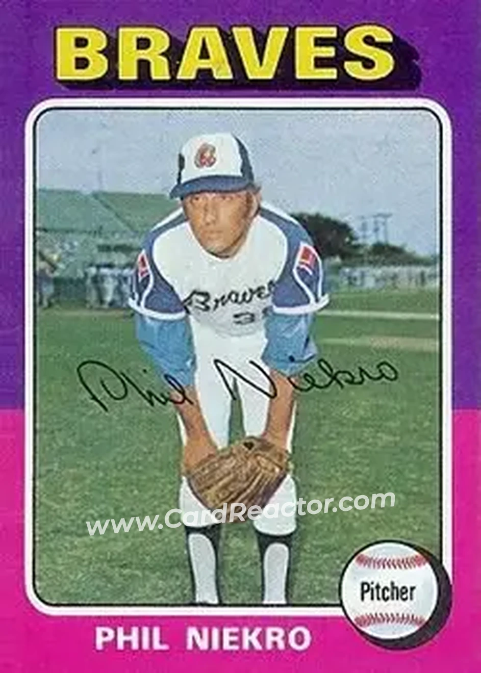 Front of Phil Niekro