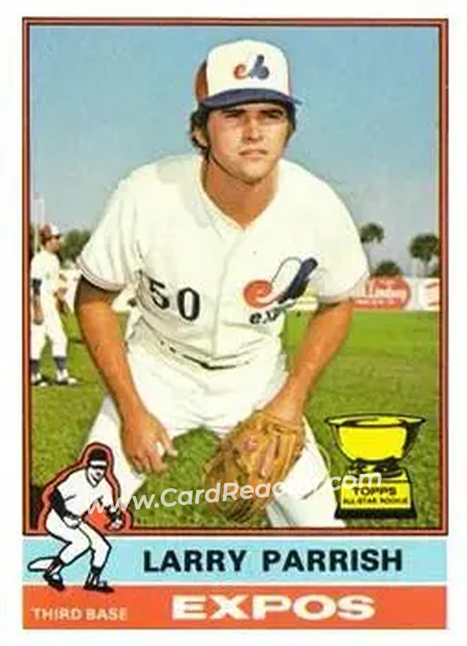 Front of Larry Parrish
