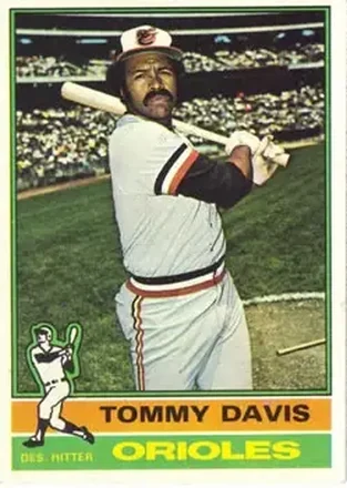 1976 Topps #149 Tommy Davis