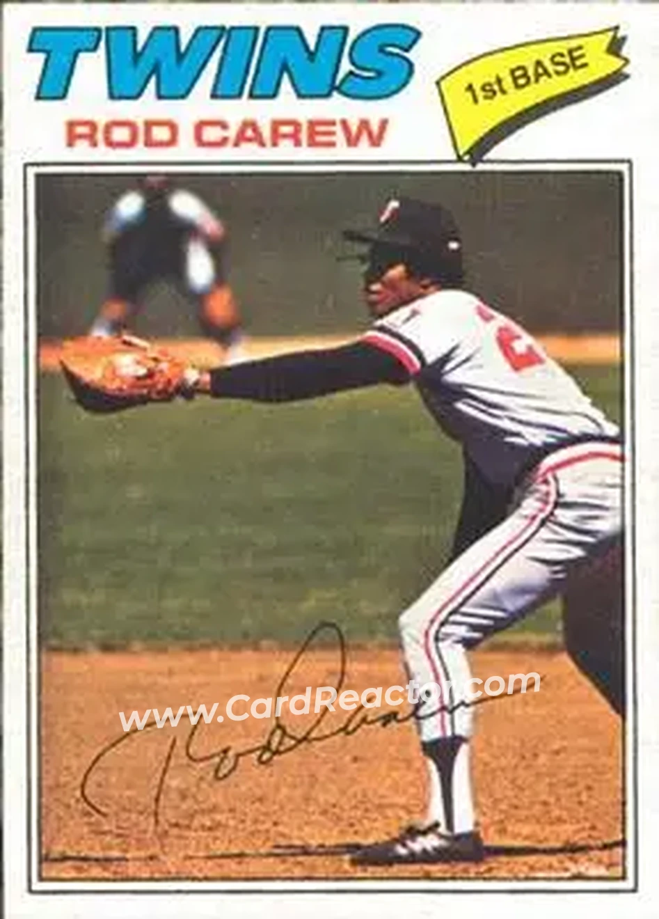 Front of Rod Carew