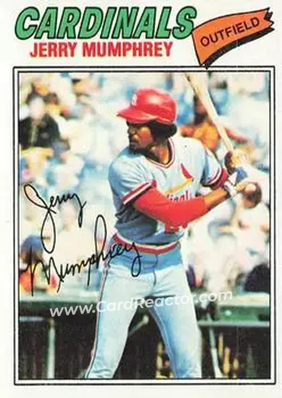 Front of Jerry Mumphrey
