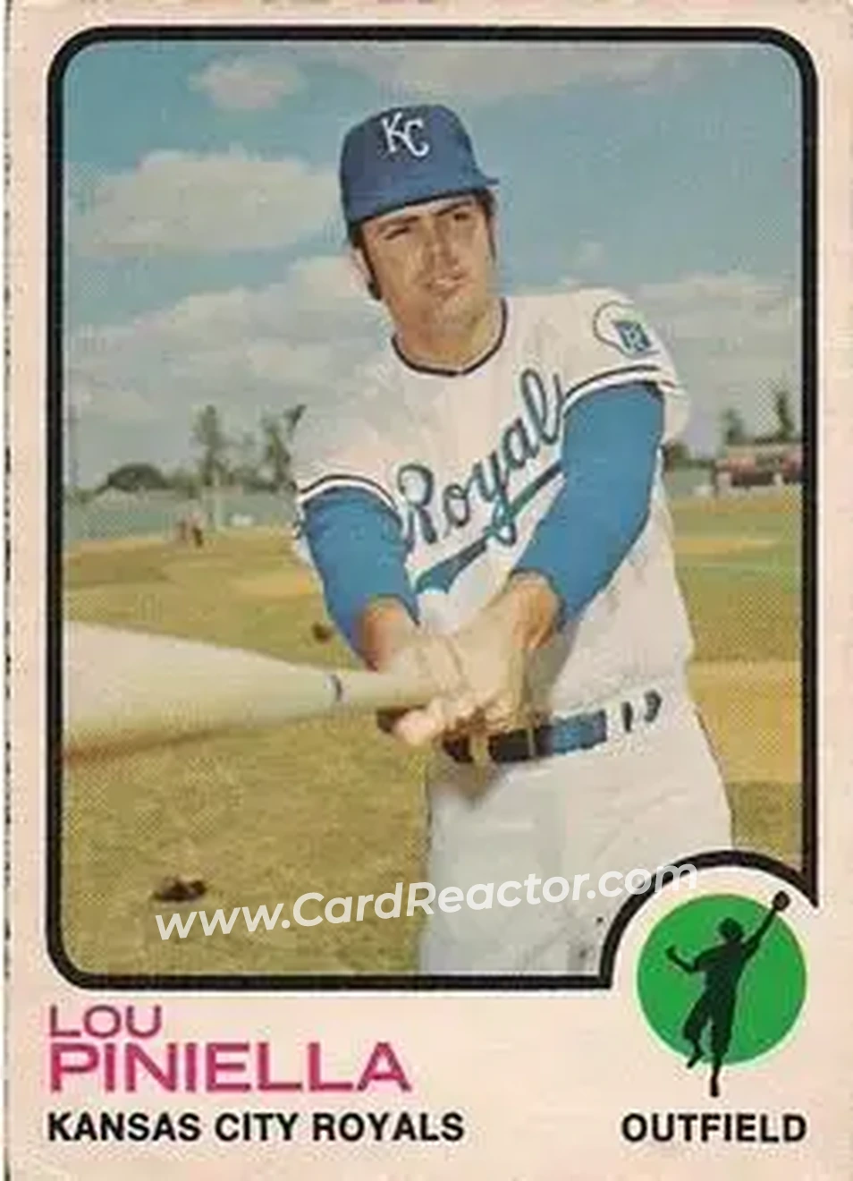 Front of Lou Piniella