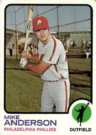 1973 Topps #147 Mike Anderson