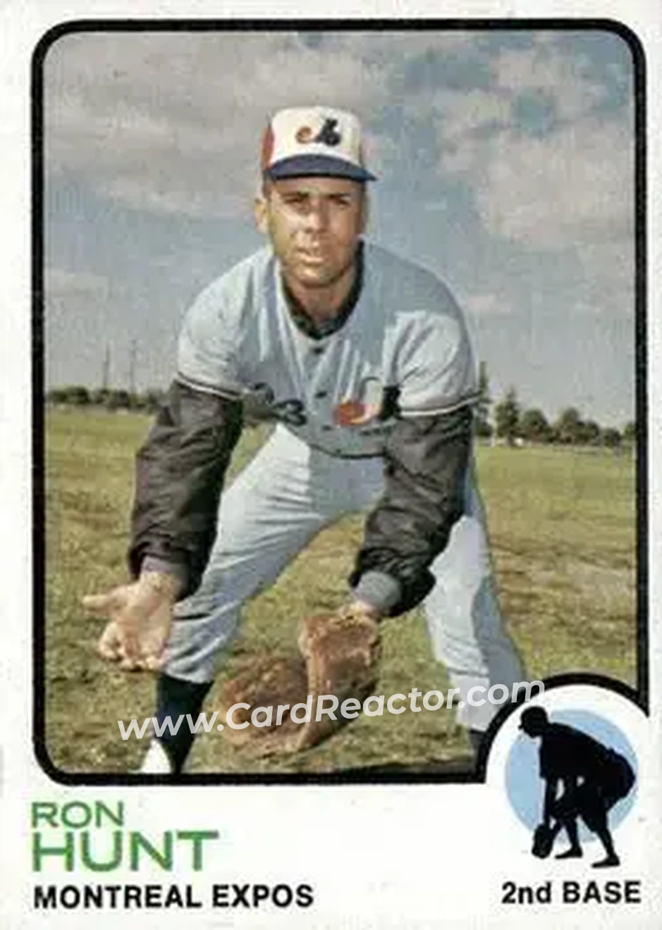 Front of Ron Hunt