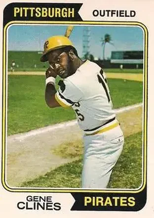 1974 O-Pee-Chee #172 Gene Clines
