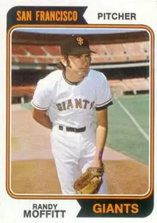 1974 Topps #156 Randy Moffitt