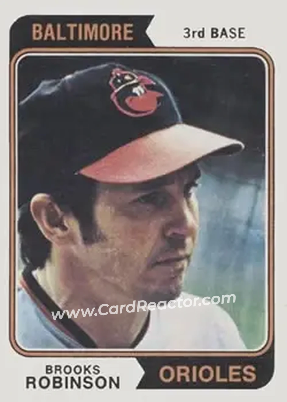 Front of Brooks Robinson