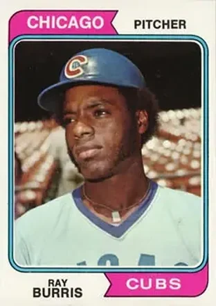 1974 Topps #161 Ray Burris