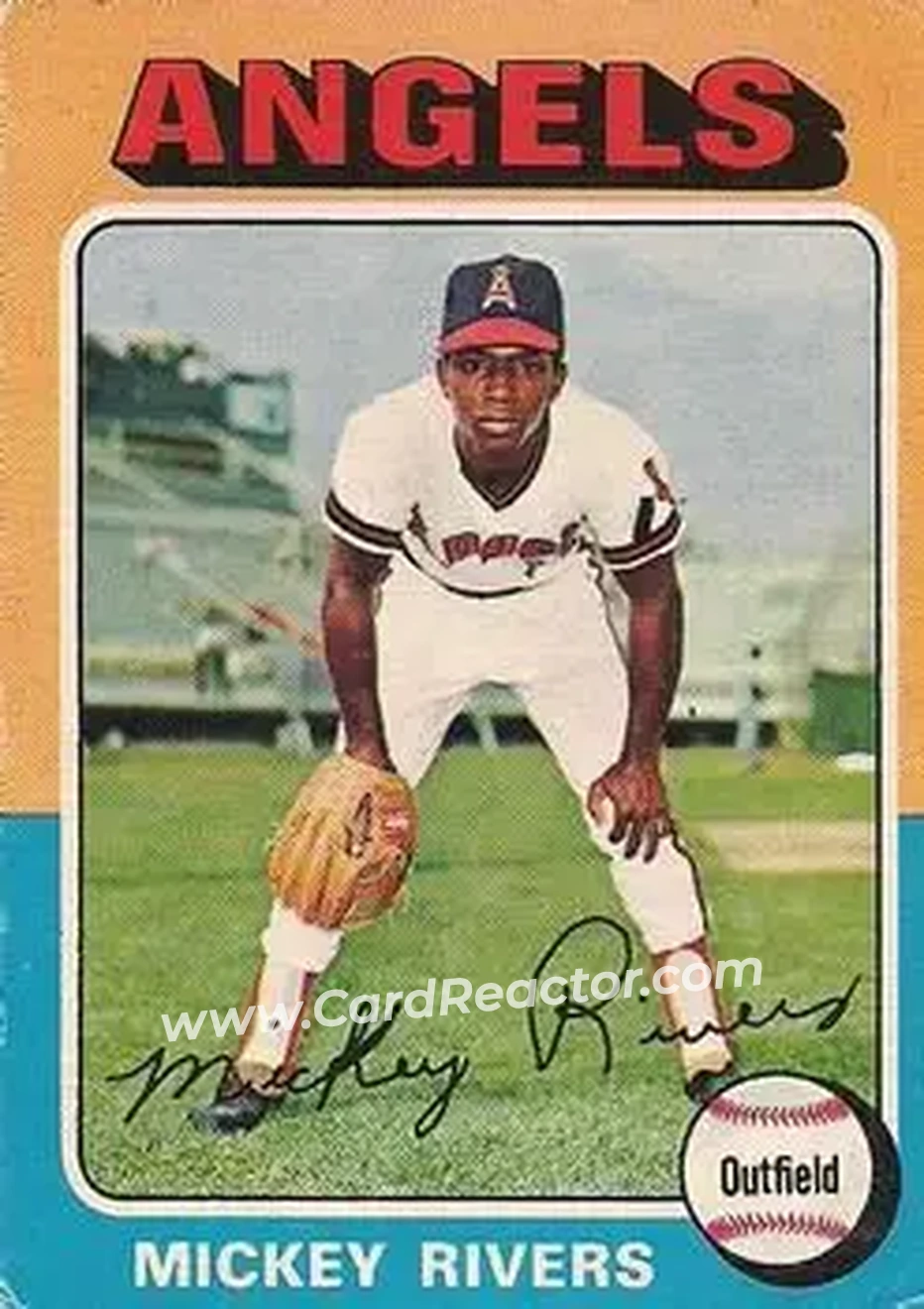 Front of Mickey Rivers