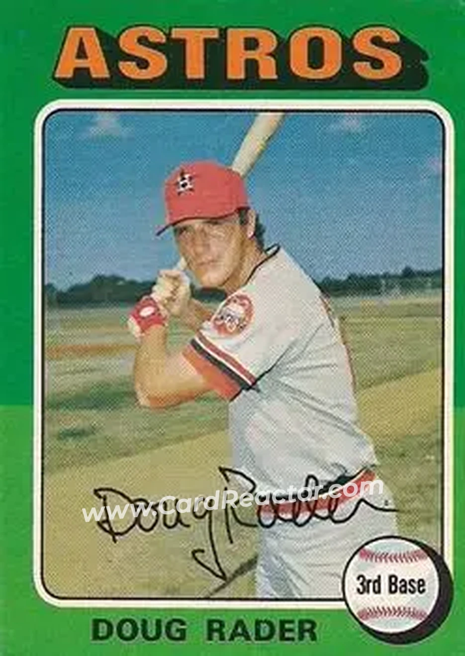 Front of Doug Rader