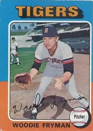 1975 O-Pee-Chee #166 Woody Fryman