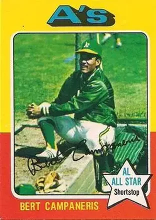 1975 O-Pee-Chee #170 Bert Campaneris