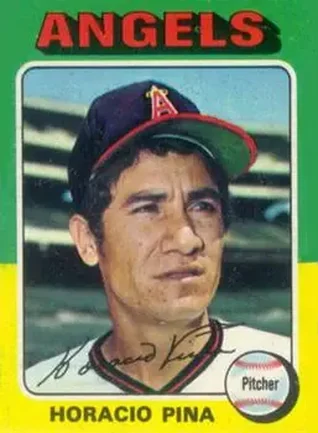 1975 Topps #139 Horacio Pina