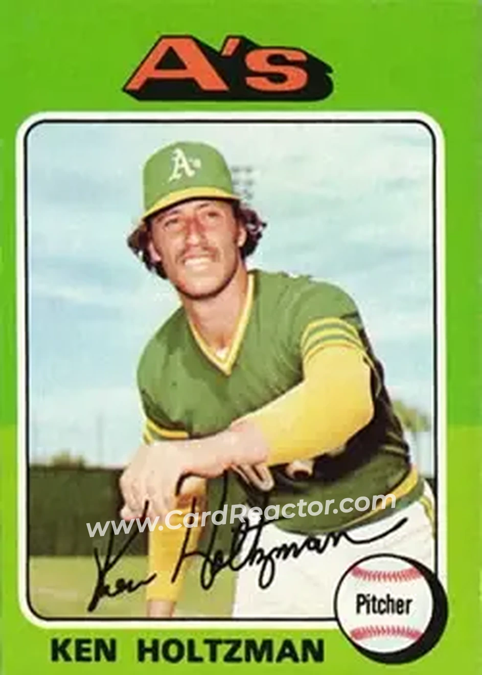 Front of Ken Holtzman