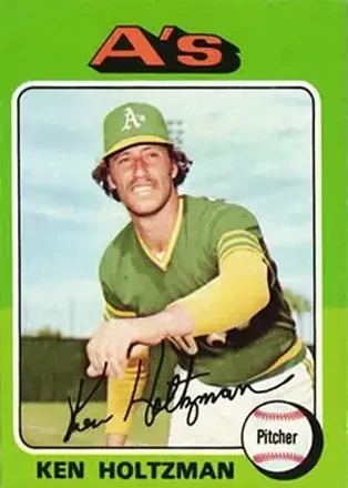 1975 Topps #145 Ken Holtzman