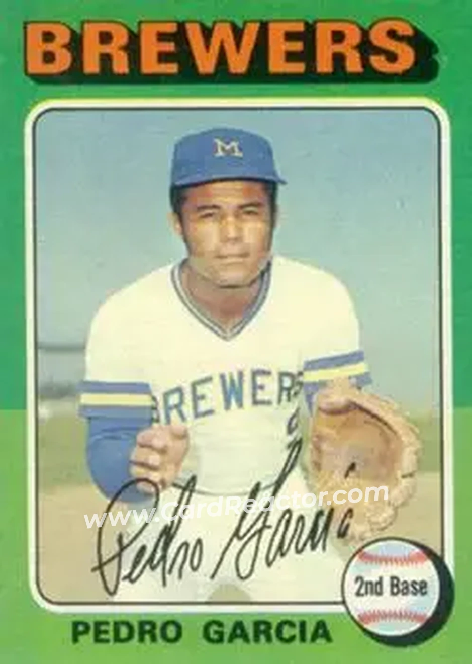 Front of Pedro Garcia