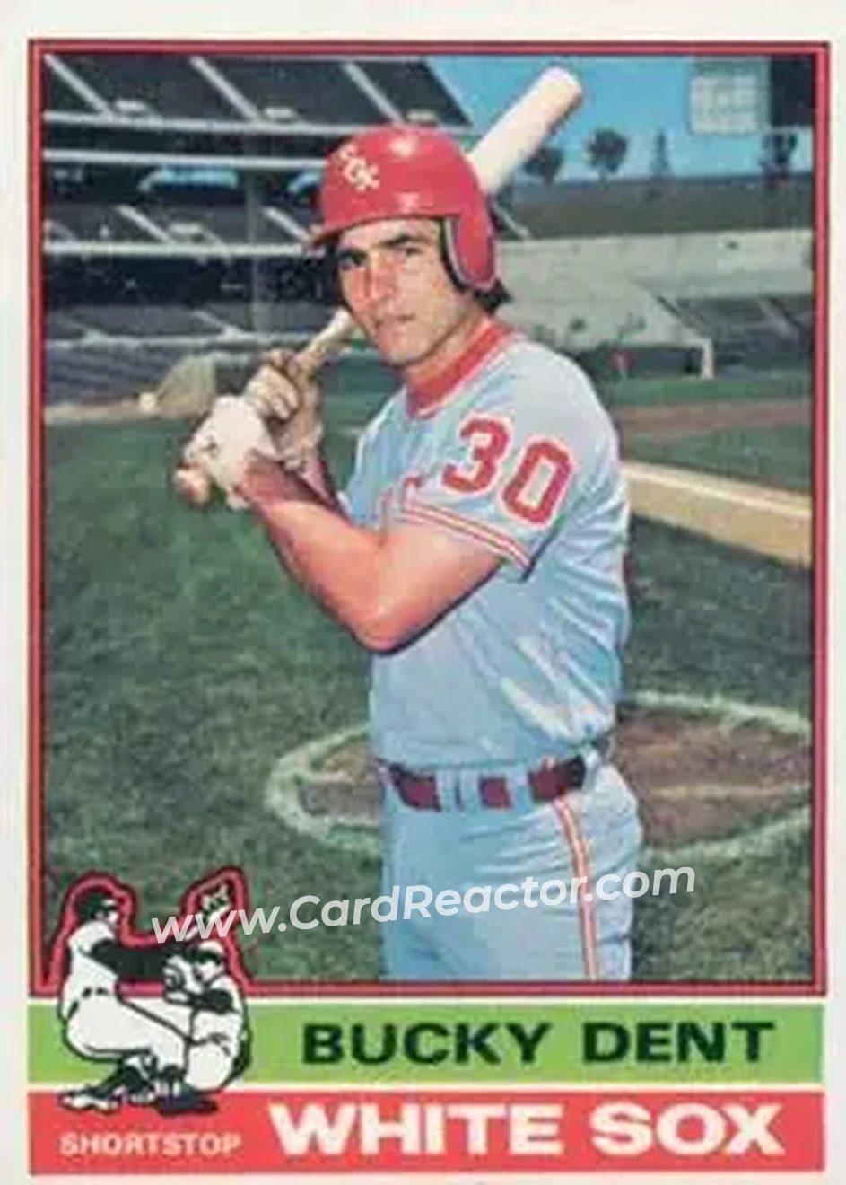 Front of Bucky Dent