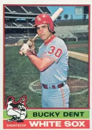 1976 Topps #154 Bucky Dent