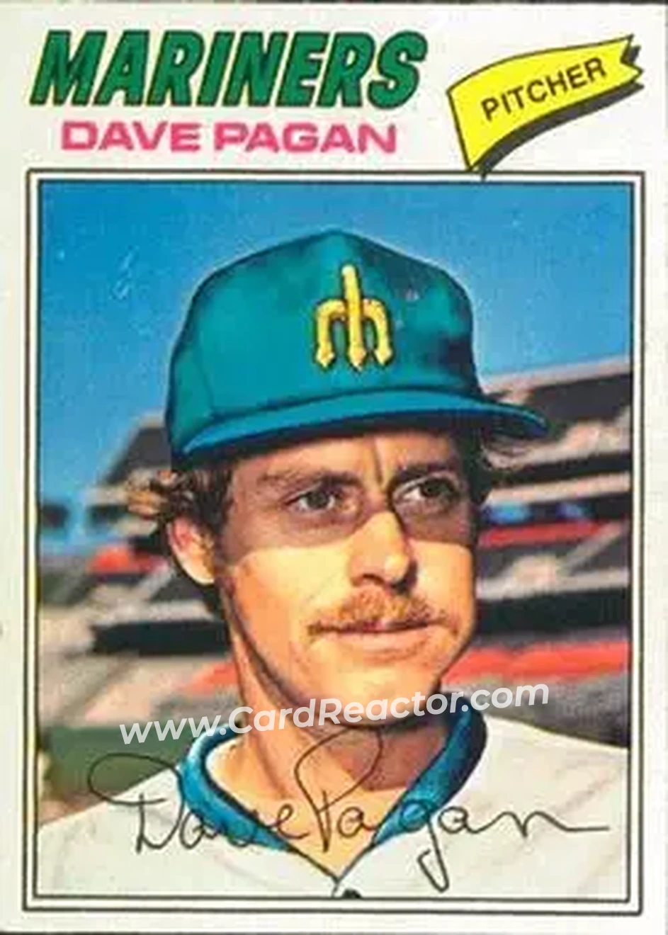 Front of Dave Pagan