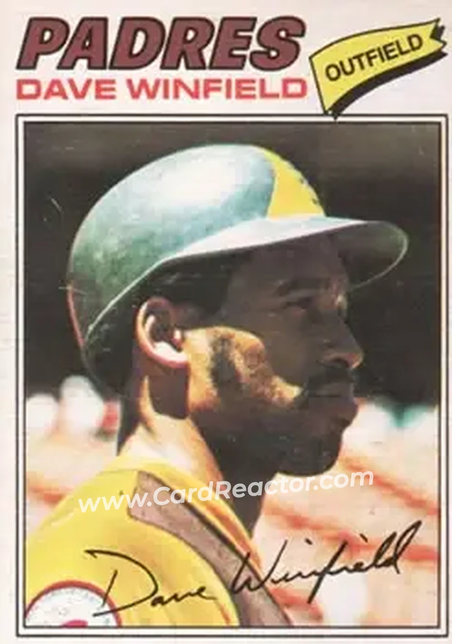 Front of Dave Winfield