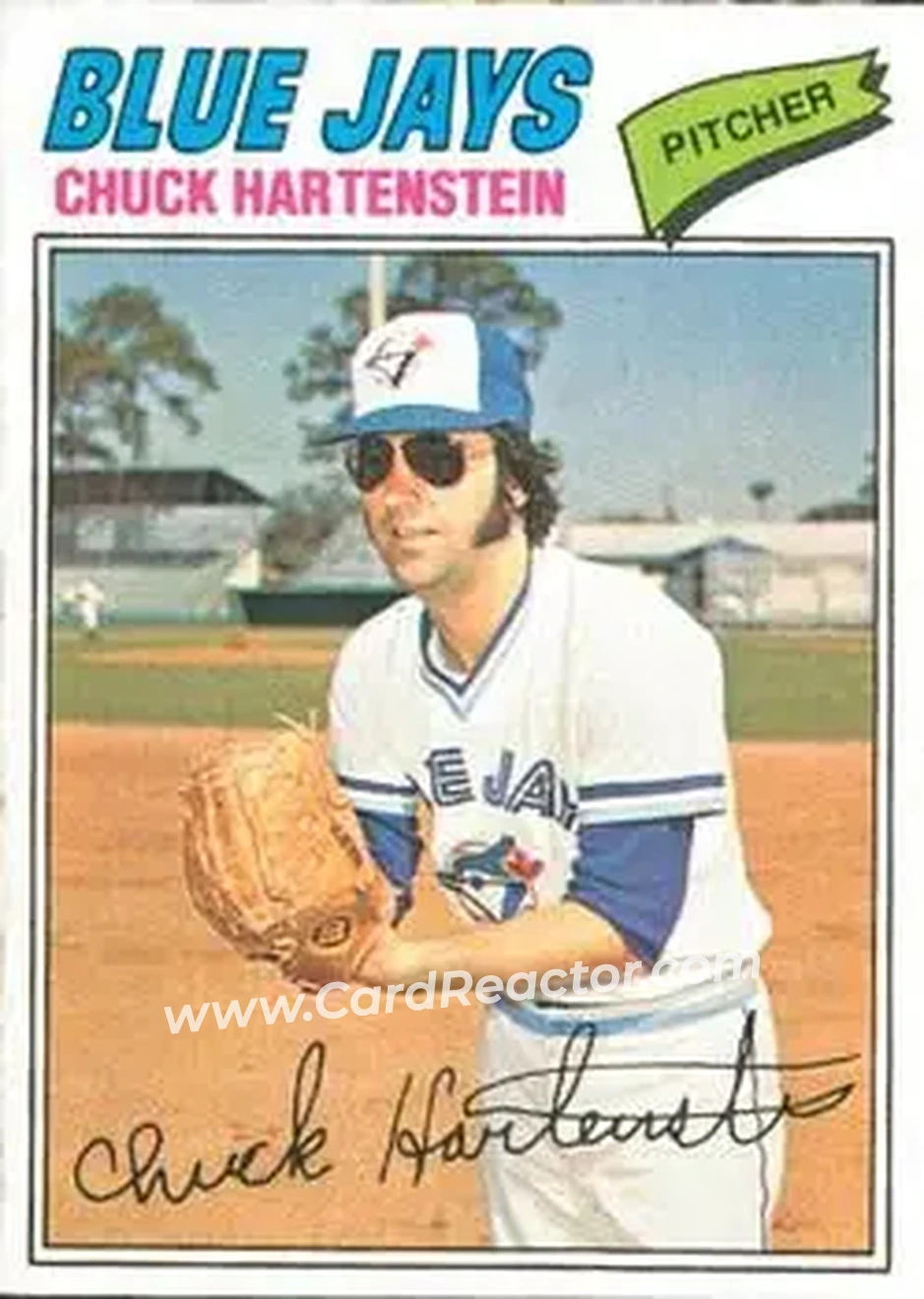 Front of Chuck Hartenstein
