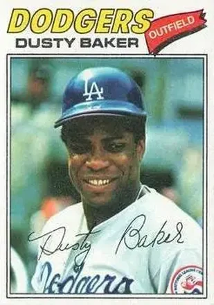 1977 Topps #146 Dusty Baker