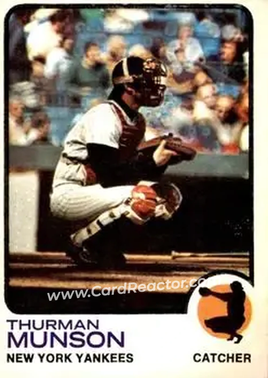 Front of Thurman Munson